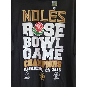 Florida State Seminoles Shirt Mens XL NCAA Football Rose Bowl Champions 2015